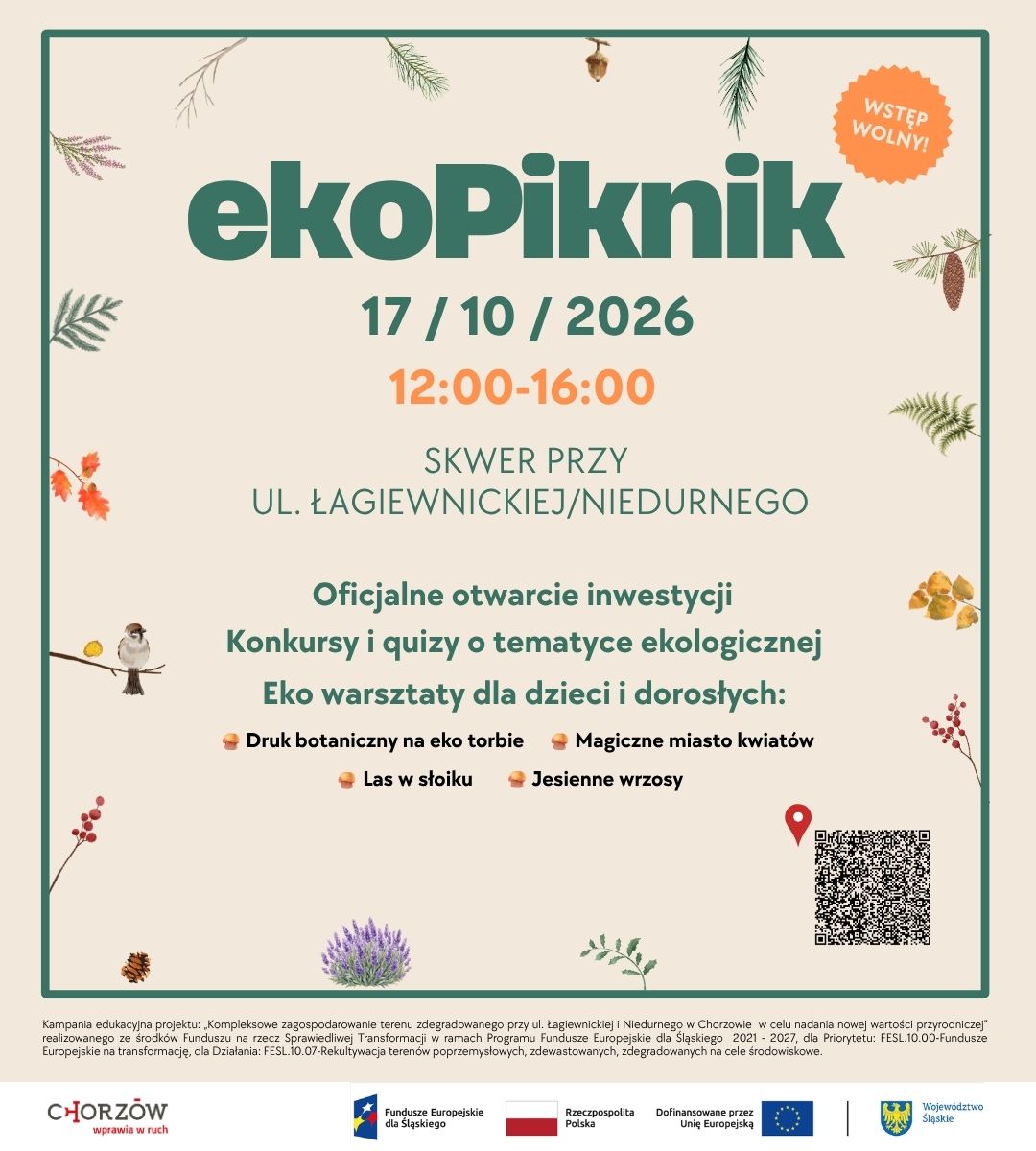 ekoPiknik – skwer przy ul. Łagiewnickiej/Niedurnego